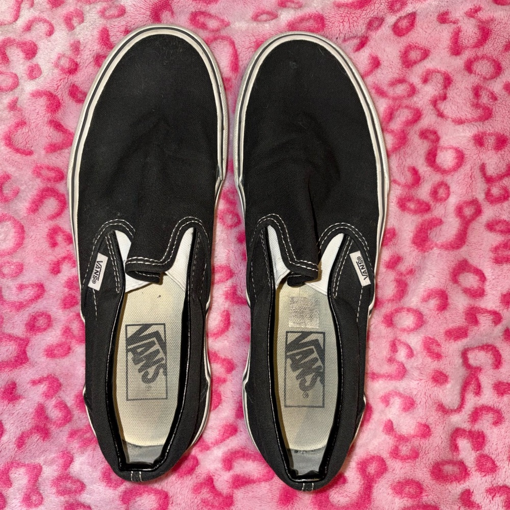 Women’s Platform Vans Slip Ons